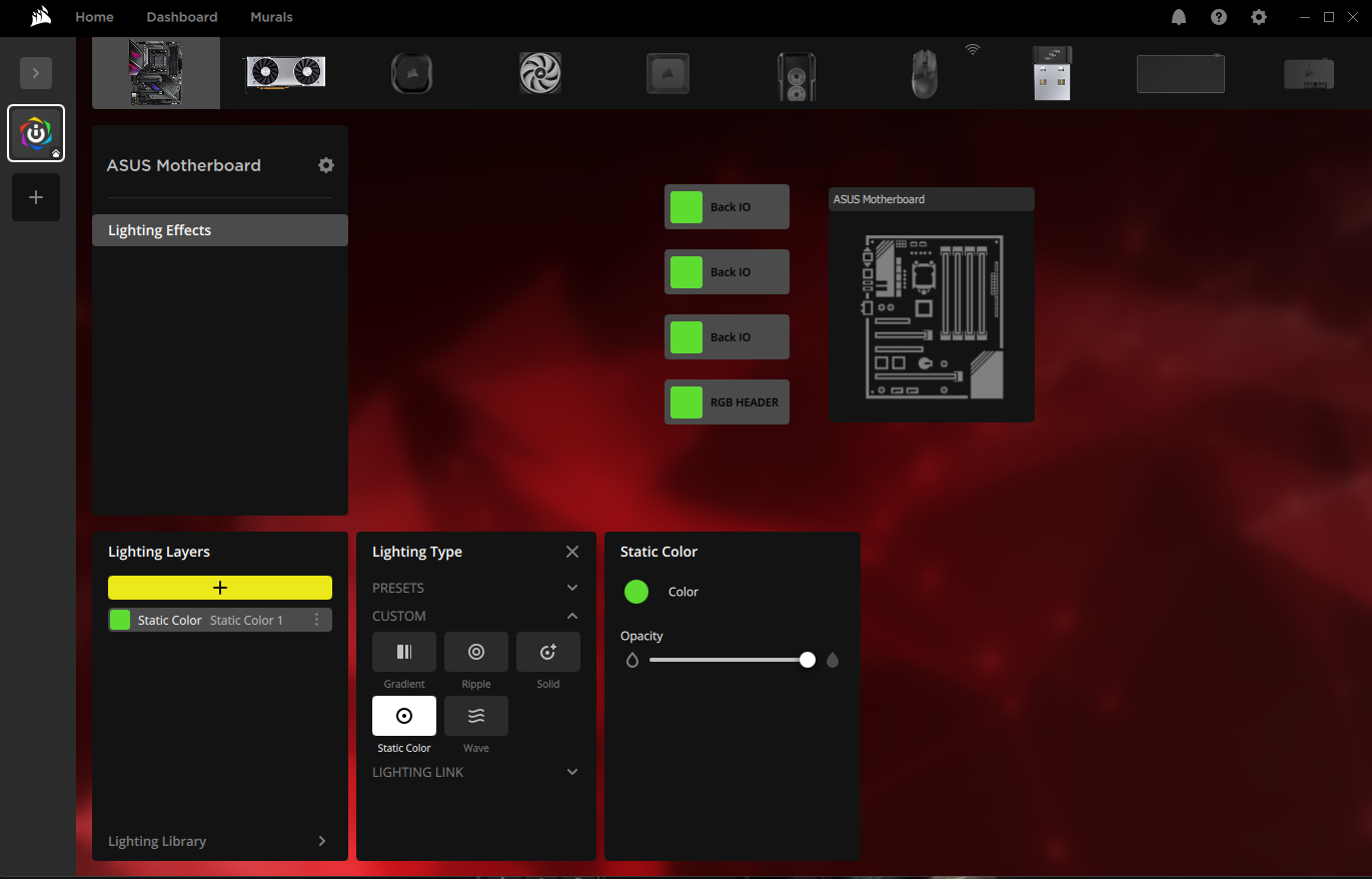 iCUE How to Control ASUS GPU & Motherboard Lighting in iCUE Corsair
