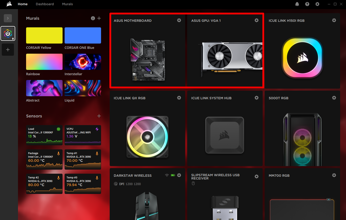 iCUE How to Control ASUS GPU & Motherboard Lighting in iCUE Corsair