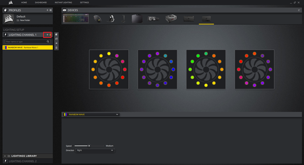 How to set up Hardware Lighting in iCUE