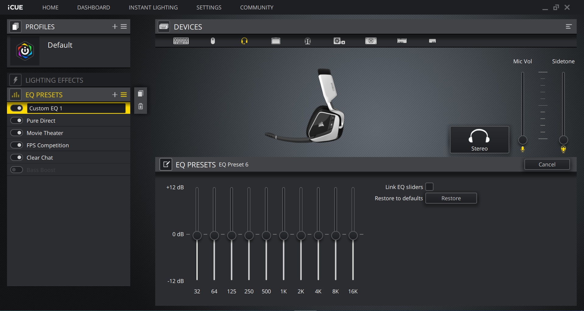 How To Set Up Audio Equalization In Icue Corsair