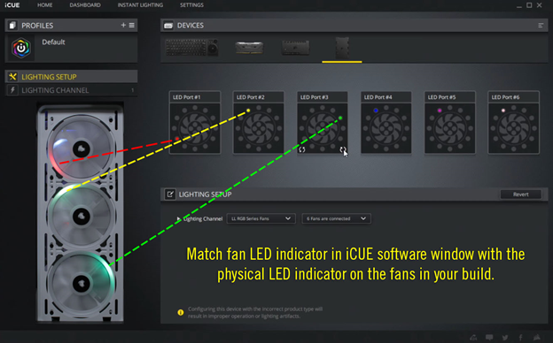 Set Up Corsair RGB Fans in iCUE – Corsair