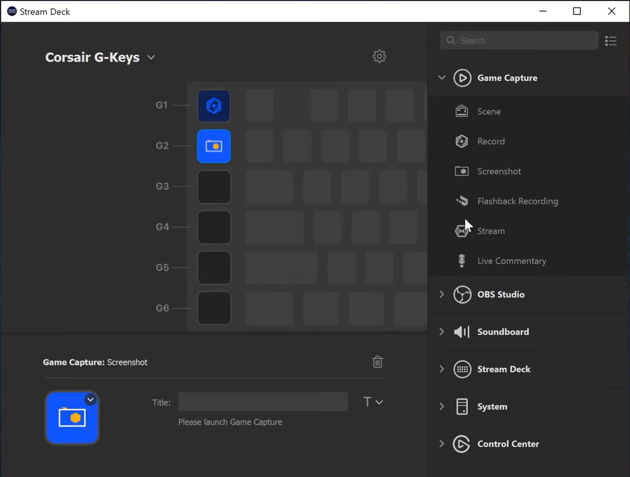 elgato stream deck software for corsair keyboard