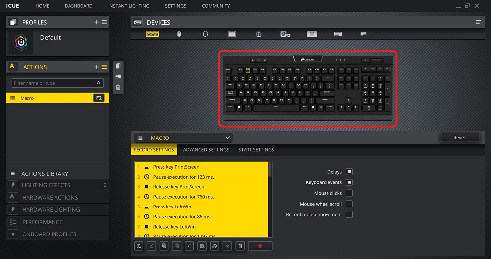 Zealot Berettigelse indtil nu How to: Record macros for your K70 RGB MK.2 – Corsair