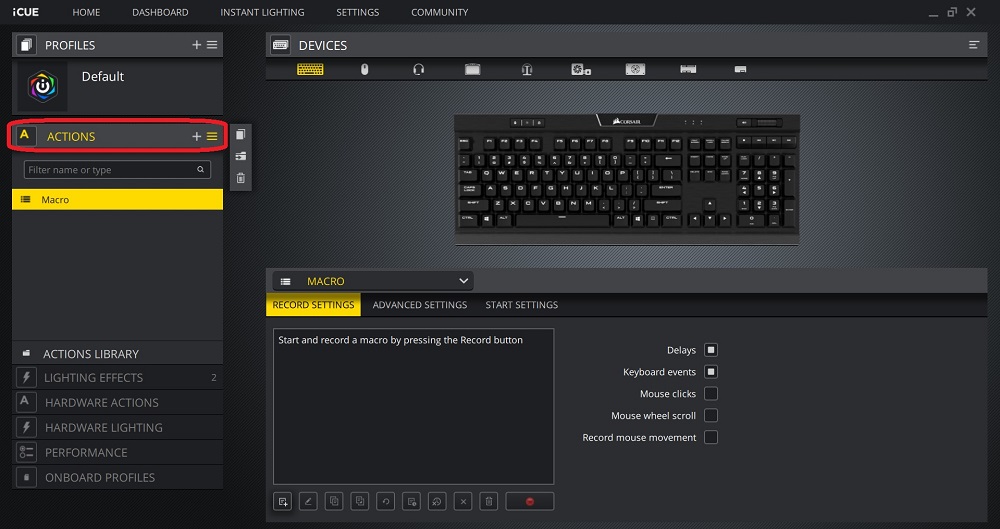 Zealot Berettigelse indtil nu How to: Record macros for your K70 RGB MK.2 – Corsair