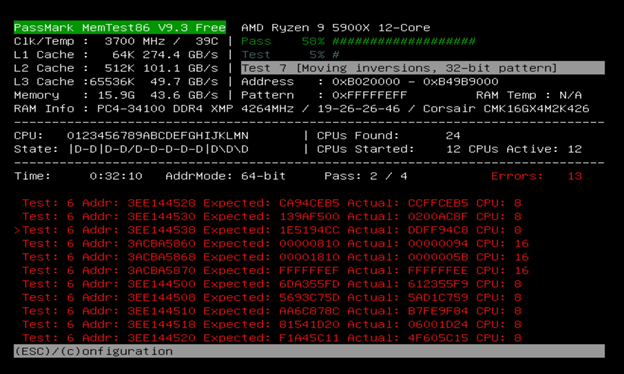 bruge Kunstig vandfald How to: Run Memtest86 to check for RAM faults – Corsair