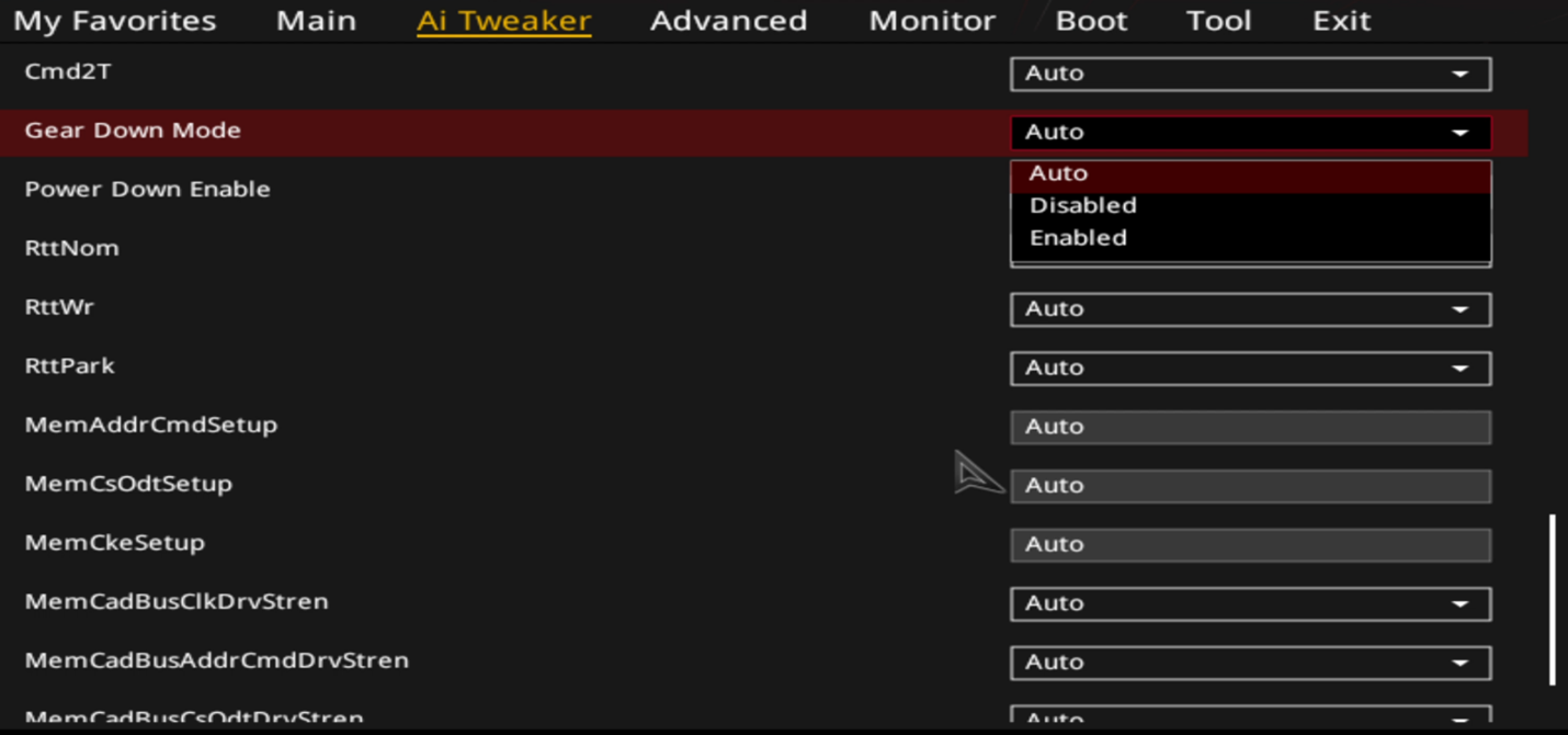 A7 mode bios что это