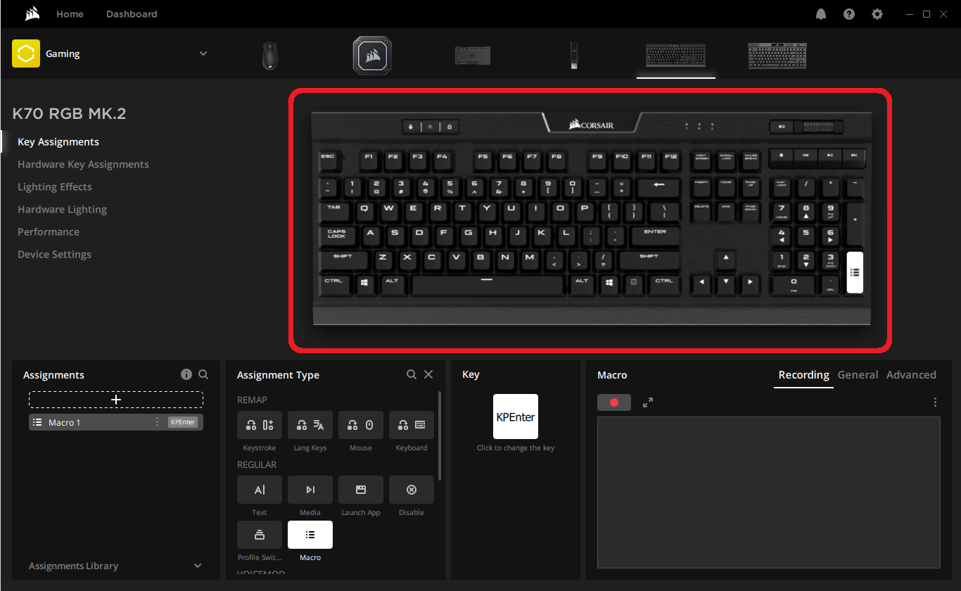 Zealot Berettigelse indtil nu How to: Record macros for your K70 RGB MK.2 – Corsair