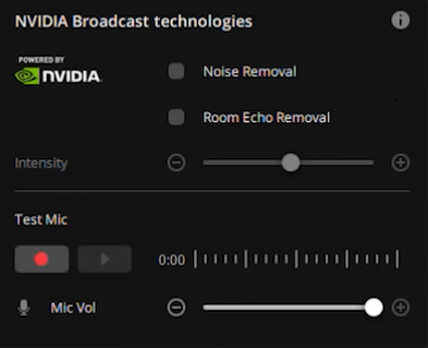 nvidia broadcast camera unsupported